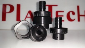 Plastic CNC Machined components for vacuum relief valve